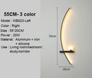 Axyaa Nordic Ring LED Wall Lamp - Art Decor Sconce Lighting for Home Indoor