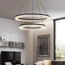 Axyaa Modern LED Pendant Light Chandeliers for Living and Dining Room