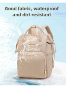Axyaa Baby Travel Backpack: Waterproof, Multi-Function Stroller Mummy Bag for Diaper Care