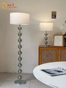 Axyaa Bauhaus Gourd Table Lamp, Medieval Iron Art Decorative Desk Light for Bedroom