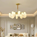 Axyaa Rotational Molding LED Pendant Chandelier - Nordic Luxury Home Decor Lamp