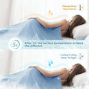 Axyaa Silky Air Condition Cooling Blanket for Bed – Double Side Cold Lightweight Blanket