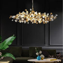 Axyaa Crystal Branch Chandelier for Luxury Living Room and Bar Décor