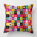 Axyaa Geometric Animal Pattern Cushion Cover for Sofa, Chair, Children's Room