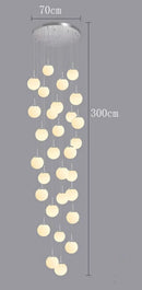 Axyaa Modern Pendant Light Chandelier LED Ceiling Lamp Indoor Decorative Dining Room Lighting