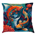 Axyaa Ocean Series Pillowcase - Fish Sea Turtle Whale Printed Cushion Cover
