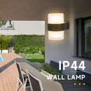 Axyaa LED Wall Light: Waterproof Outdoor Garden Lamp for Home, Christmas, Courtyard