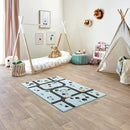 Axyaa Kids' Car Rugs: Non-Slip Room Play Mats for Boys and Girls