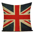 Axyaa British Flag Soldiers Pillow Cover - London England Theme