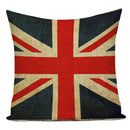 Axyaa British Flag Soldiers Pillow Cover - London England Theme