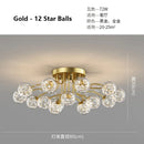 Axyaa Nordic LED Magic Bean Ceiling Light for Cozy Living & Dining Spaces