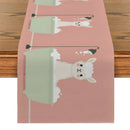 Alpaca Bathtub Table Runner by Axyaa: Kitchen & Dining Farmhouse Decor, Wedding Party Runner