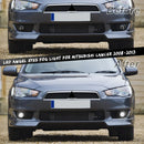 Axyaa LED DRL Angel Eye Fog Lamps for Mitsubishi Lancer 2008-2013