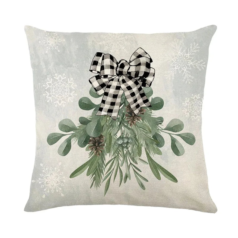 Axyaa Christmas Day Party Pillowcase Set