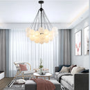 Axyaa Nordic Chandeliers Hanging Lamps for Dining Room Indoor Ceiling Lighting