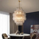 Axyaa French-American Designer Chandelier for Luxurious Living & Dining Room