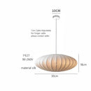 Axyaa Handmade Silk Pendant Lights | Wabi-sabi LED Chandeliers for Home, Hotel, Restaurant