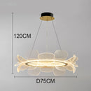 Axyaa LED Chandelier Lighting for Living Room Salon Bedroom Dining Room
