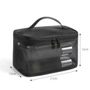Axyaa Double-Layer Large-Capacity Cosmetic Travel Bag