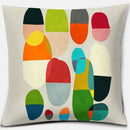 Geometric Pattern Decorative Pillow Covers by Axyaa