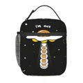Axyaa Gudetama Cartoon Eggs Lunch Bag: Thermal Insulated Portable Food Cooler