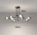 Axyaa LED Staircase Chandeliers for Living Room Indoor Lighting