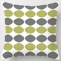 Colorful Blocks Geometric Abstract Pattern Cushion Cover by Axyaa