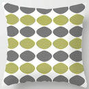 Colorful Blocks Geometric Abstract Pattern Cushion Cover by Axyaa
