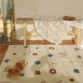 Axyaa Plush Simple Style Living Room Rug, Bedroom Carpet, Sofa Bedside Mat