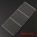 Axya Square BBQ Grill Stainless Steel Mesh for Barbecue Cooking and Baking
