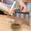 Axyaa Cereals Storage Box Sealed Jar with Lid - Keep Food Fresh