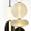Axyaa Nordic Glass Chandelier: Stylish and Colorful Lighting for Home and Business