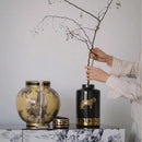 Handmade Porcelain Tiger Pattern Flower Vase by Axyaa