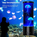 Axyaa LED Jellyfish Night Light: Color Changing Submarine Aquarium Lamp