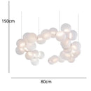 Axyaa Nordic Acrylic Ball Chandelier - Dining Room Pendant Lighting