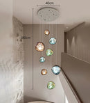 Axyaa LED Ceiling and Suspension Lamps for Modern Living Room and Stairs