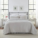 Axyaa Felicity Cotton Quilt Set: Reversible, All Season Bedding with Matching Sham(s)