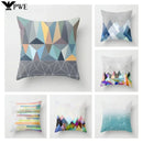 Axyaa Geometric Abstract Polyester Cushion Cover 45x45cm