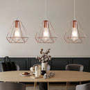 Axyaa Iron Cage Metal Ceiling Pendant Light for Indoor Lighting