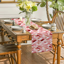 Axyaa Watercolor Plaid Table Runner Dining & Coffee Table Decor