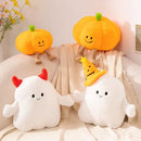 Axyaa Ghost Pumpkin Doll Pillow: Cute Living Room Sofa Decor, Perfect Gift for Her