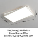 Axyaa Ultrathin LED Ceiling Chandelier Light for Living Room Bedroom Office
