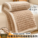 Axyaa Rabbit Hair Milk Fleece Double Layer Blanket