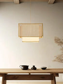 Axyaa Japanese Wooden Style Retro Restaurant Table Lamp Decoration