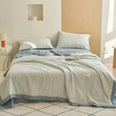 Axyaa Premium Jacquard Cotton Summer Quilt - Soya Fiber Filling - Soft & Skin-Friendly