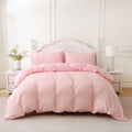 Axyaa Tufted Geometric Duvet Cover Set with Pillowcases - Lightweight Boho Bedding