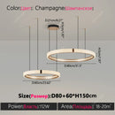 Axyaa Nordic Ring Chandelier for Living, Dining & Bedroom