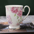 Axyaa Bone  Espresso Cup Set, Elegant Ceramic Coffee Mug Wedding Gift