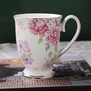Axyaa Bone  Espresso Cup Set, Elegant Ceramic Coffee Mug Wedding Gift