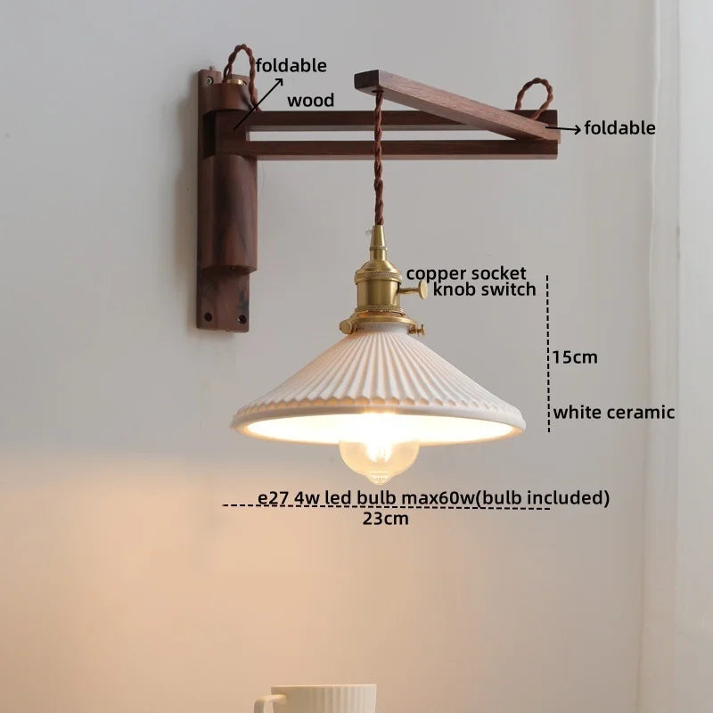 Axyaa Clear Glass LED Wall Sconce Modern Stair Light Fixture